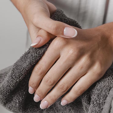 Gepflegte Hände als Symbol für Erfolg